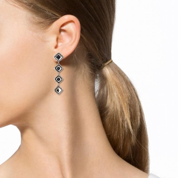 John Hardy Sterling Silver Drop Earrings - Picture 1 of 9